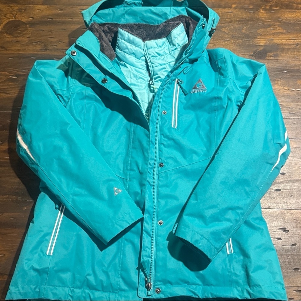 Gerry Weber Teal Women’s Snow/Ski Jacket (2 in 1)